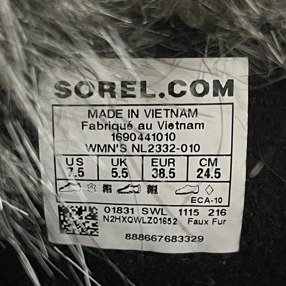 Sorel Tofino II Women’s Waterproof Faux Fur Lined Winter Boots 7.5 - Picture 8 of 8